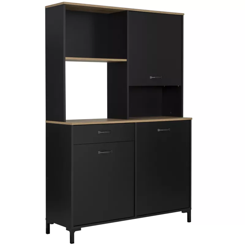 MANCHESTER│Vaisselier 3 portes 1 tiroir│41x119xh180 cm