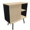 ALTO RANGEMENT|Armoire H105 cm porte battante sur pieds