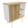 ALTO RANGEMENT|Armoire H105 cm porte battante sur pieds
