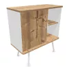 ALTO RANGEMENT|Armoire H105 cm porte battante sur pieds