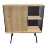 ALTO RANGEMENT|Armoire H105 cm porte battante sur pieds