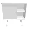 ALTO RANGEMENT|Armoire H105 cm porte battante sur pieds
