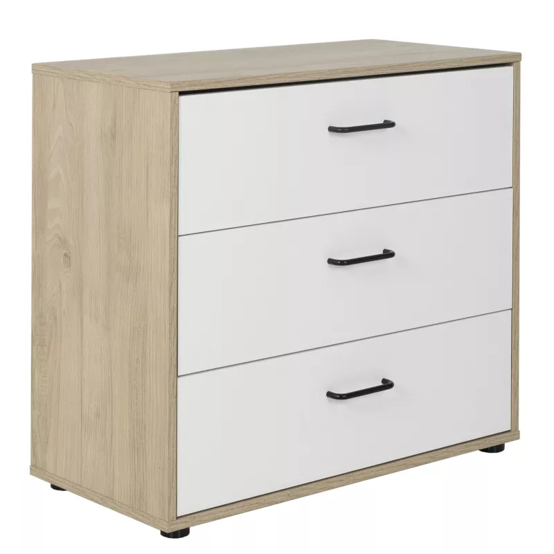 ERWAN│Commode 3 tiroirs│40x81xh74 cm