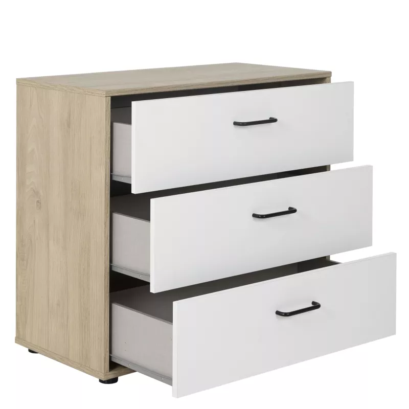 ERWAN│Commode 3 tiroirs│40x81xh74 cm
