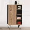 ALTO RANGEMENT | Armoire H176 cm porte battante sur pieds