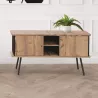 ALTO RANGEMENT | Console H75 cm porte battante sur pieds