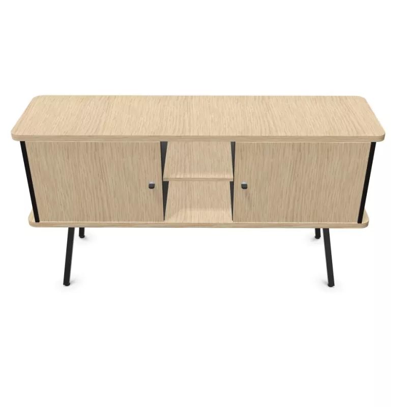 ALTO RANGEMENT | Console H75 cm porte battante sur pieds