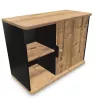 ALTO RANGEMENT | Armoire H75 cm porte battante sur glisseurs
