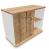 ALTO RANGEMENT | Armoire H75 cm porte battante sur glisseurs