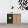 ALTO RANGEMENT | Armoire H75 cm porte battante sur glisseurs