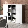 ALTO RANGEMENT | Armoire H146 cm porte battante sur glisseurs