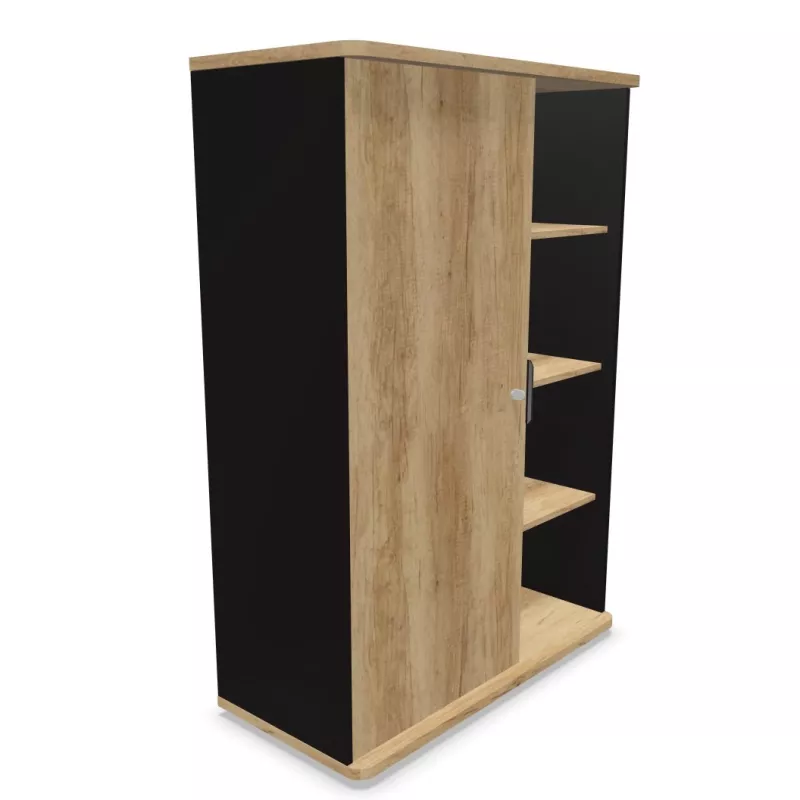 ALTO RANGEMENT | Armoire H146 cm porte battante sur glisseurs