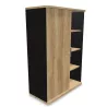 ALTO RANGEMENT | Armoire H146 cm porte battante sur glisseurs