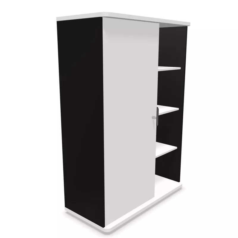 ALTO RANGEMENT | Armoire H146 cm porte battante sur glisseurs