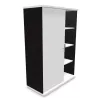 ALTO RANGEMENT | Armoire H146 cm porte battante sur glisseurs
