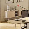 ALTO RANGEMENT | Console H75 cm porte battante sur pieds