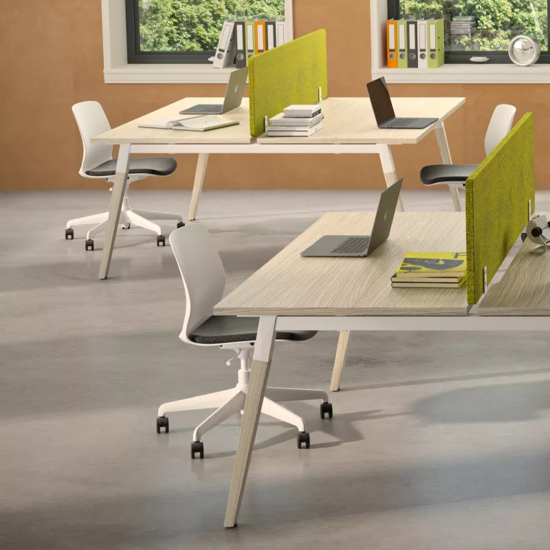 COCCINELLE│Siège opératif réglable en hauteur - assise pivotante