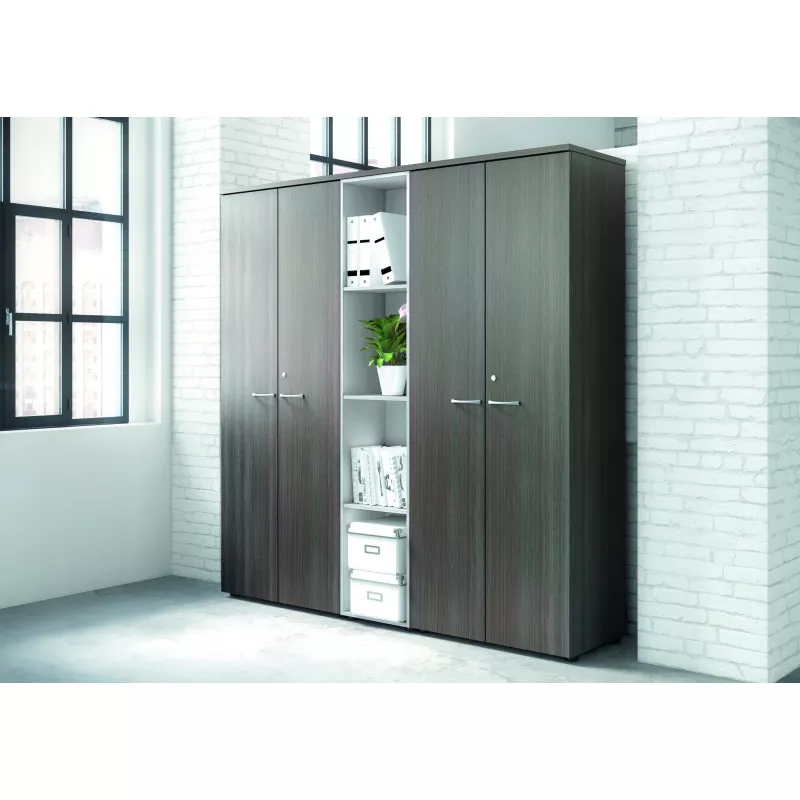 QUIETUDE│Armoire portes battantes L 100 cm x H 72-104-136-201 cm
