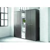 QUIETUDE│Armoire portes battantes L 100 cm x H 72-104-136-201 cm