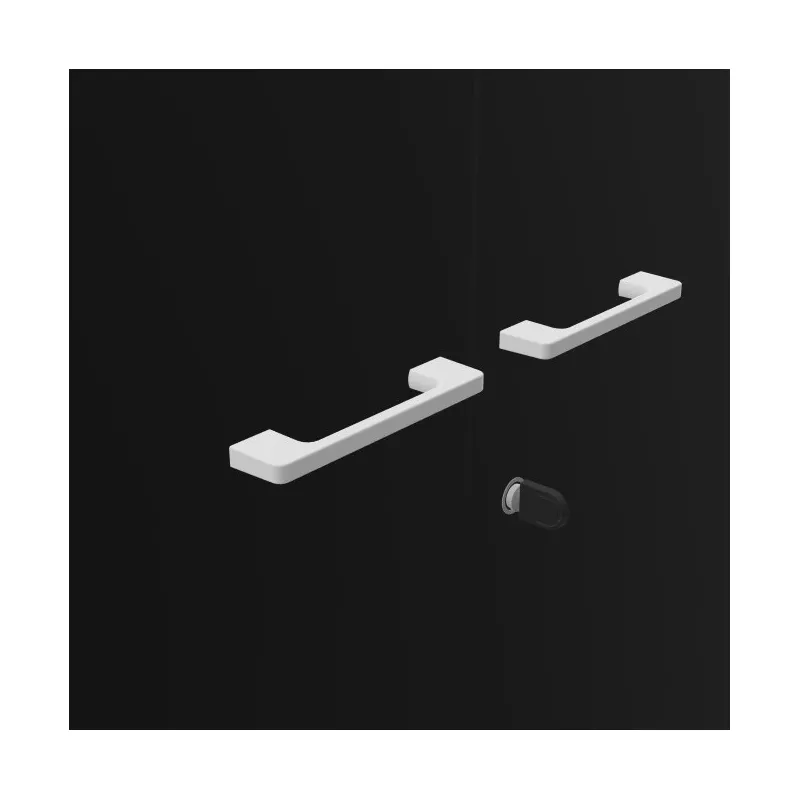 QUIETUDE│Armoire portes battantes L 100 cm x H 72-104-136-201 cm