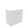 QUIETUDE│Armoire portes battantes L 100 cm x H 72-104-136-201 cm