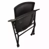 LIBELLULE│Chaise de réunion pliantes avec accoudoirs│Noir/Noir