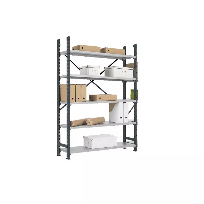 RAYONNAGE│Polyvalent L 90-120 x H 200-250 en métal│Montants Galvanisés ou Anthracite
