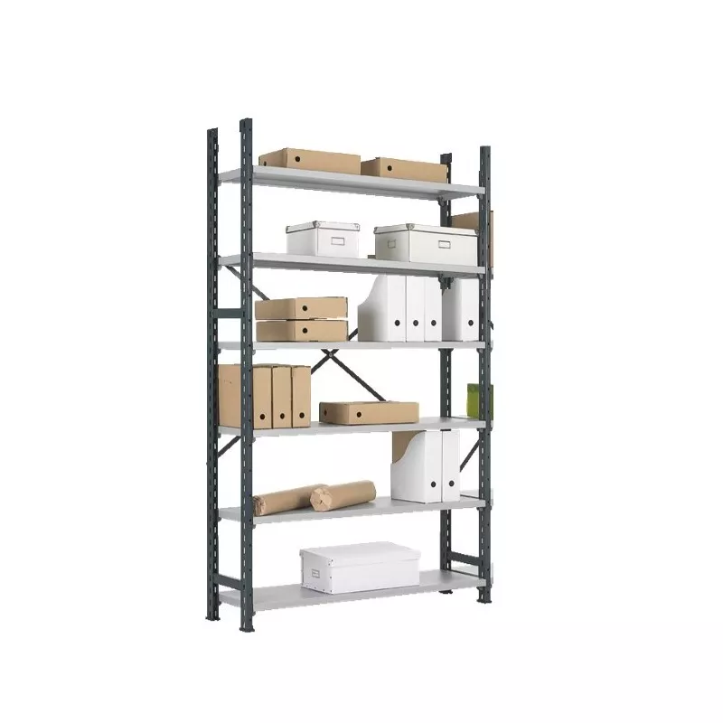 RAYONNAGE│Polyvalent L 90-120 x H 200-250 en métal│Montants Galvanisés ou Anthracite