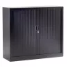 ARIV│Armoire rideau L 100-120 x H 105 cm│Acier unicolore - 5 décors à choix