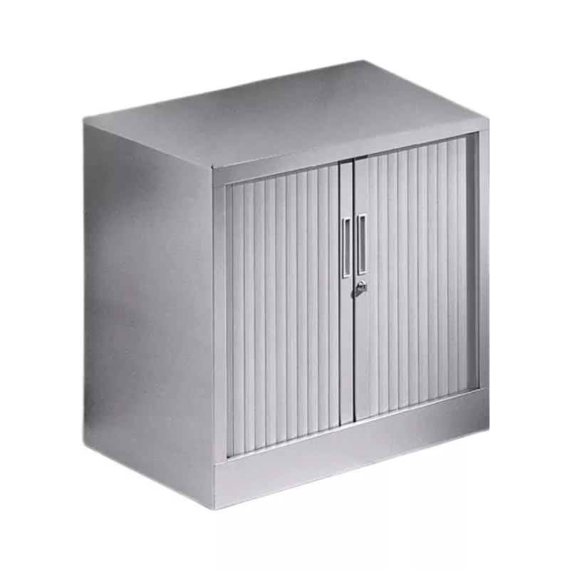 ARIV│Armoire rideau L 80 x H 71 ou 72.1 cm│Acier unicolore - 5 décors à choix