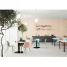 SOLÉO│Chaise collectivité│Sans accoudoirs│int-éxt.│5 coloris