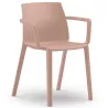 SOLÉO│Chaise collectivité│Avec accoudoirs│int-éxt.│5 coloris