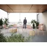 SOLÉO│Chaise collectivité│Avec accoudoirs│int-éxt.│5 coloris