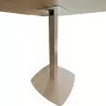 WORKING│Table haute - Tonneau 6 à 8 personnes│Chêne clair/Blanc