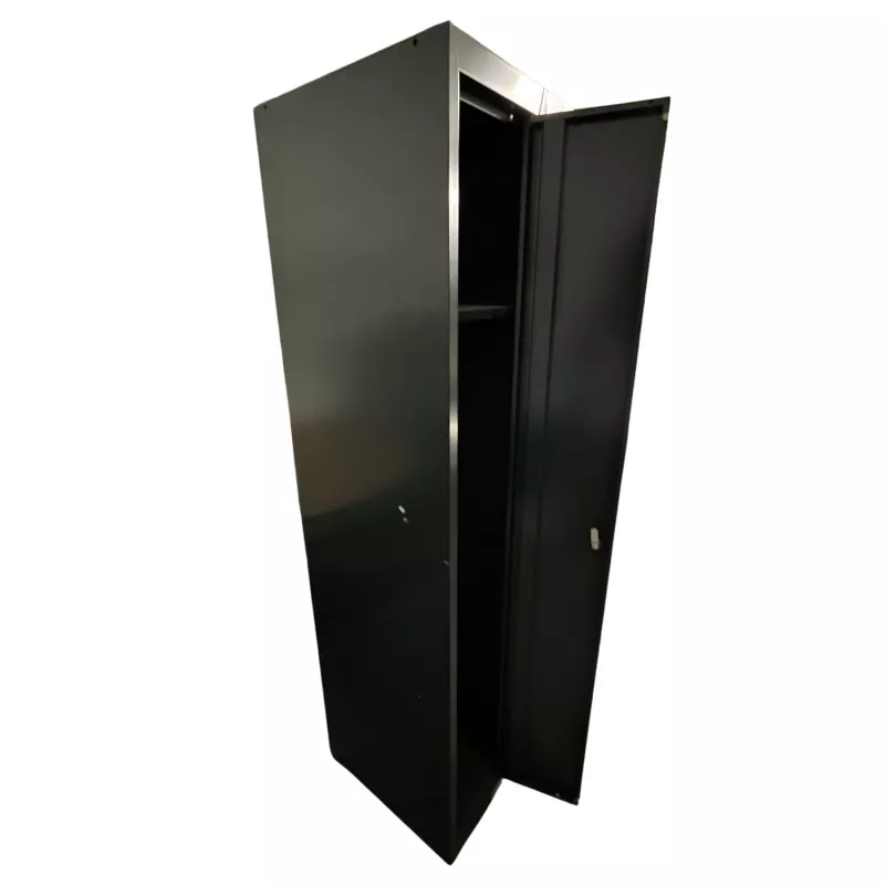 EOL│Vestiaire L 60 x p 50 x H 180 cm - 2 casiers - Industrie Propre │Gris anthracite