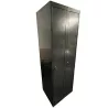EOL│Vestiaire L 60 x p 50 x H 180 cm - 2 casiers - Industrie Propre │Gris anthracite