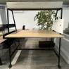 ALTO COWORKING│Stations de travail mobiles│profondeur 90 cm - Nebraska/Noir