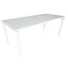 STEELCASE│FRAMEONE│Bureau droit Hauteur réglable L 180│Blanc/Blanc