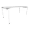 STEELCASE│FRAMEONE│Bureau droit Hauteur réglable L 180│Blanc/Blanc