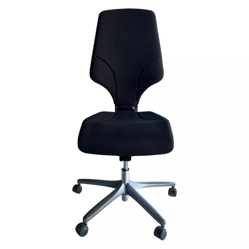 GIROFLEX│Fauteuil travail modèle 64-7578 - tissu neuf  sans accoudoirs