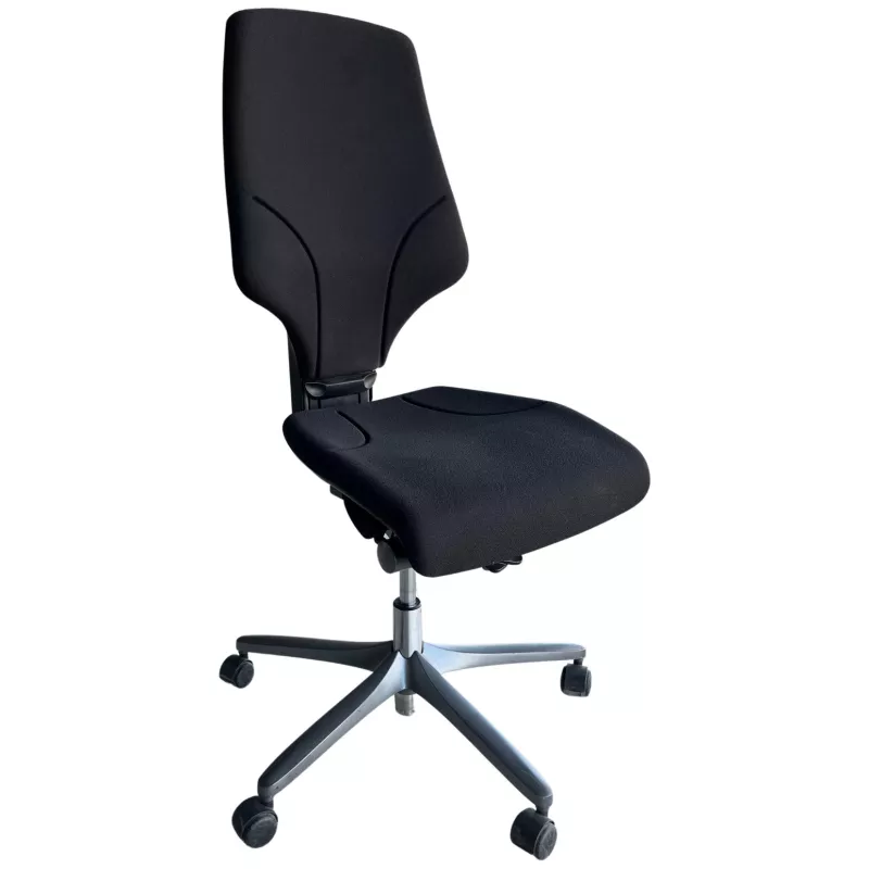 GIROFLEX│Fauteuil travail modèle 64-7578 - tissu neuf  sans accoudoirs