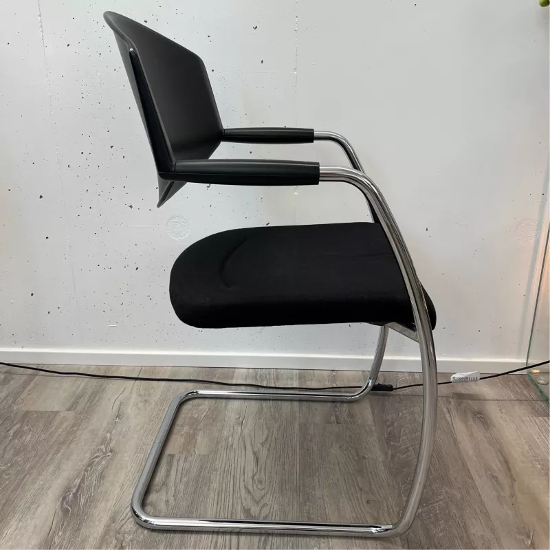 GIROFLEX 16│Siège accueil tissu et ABS Modèle 16-6003