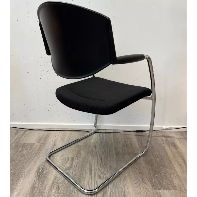 GIROFLEX 16│Siège accueil tissu et ABS Modèle 16-6003