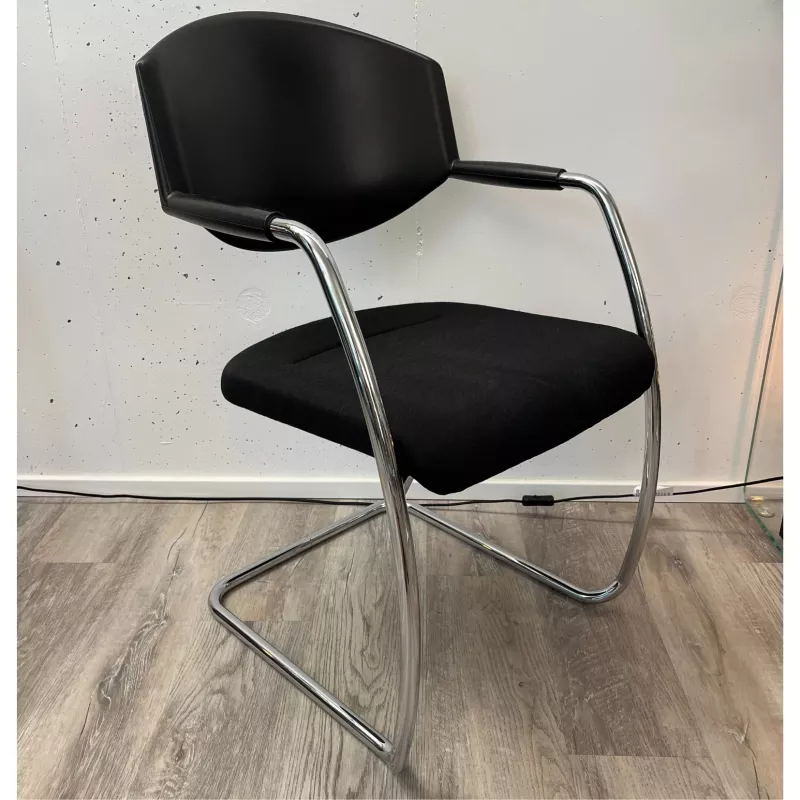 GIROFLEX 16│Siège accueil tissu et ABS Modèle 16-6003