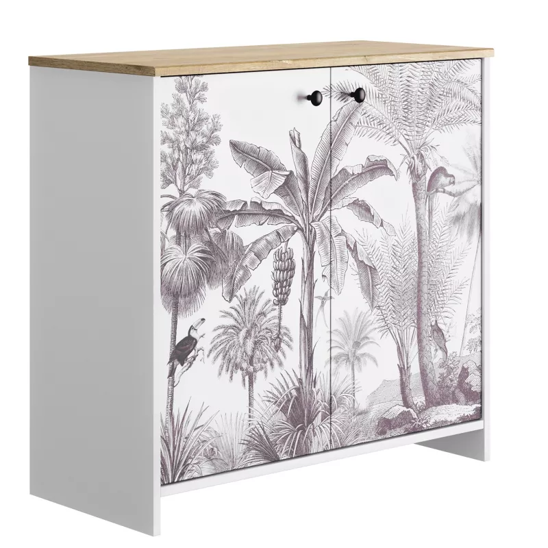 MOTOCO│Rangement 2 portes│36x80xh77 cm
