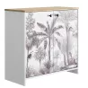 MOTOCO│Rangement 2 portes│36x80xh77 cm