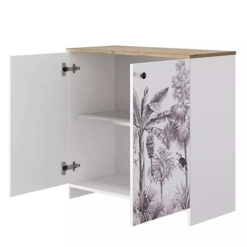MOTOCO│Rangement 2 portes│36x80xh77 cm