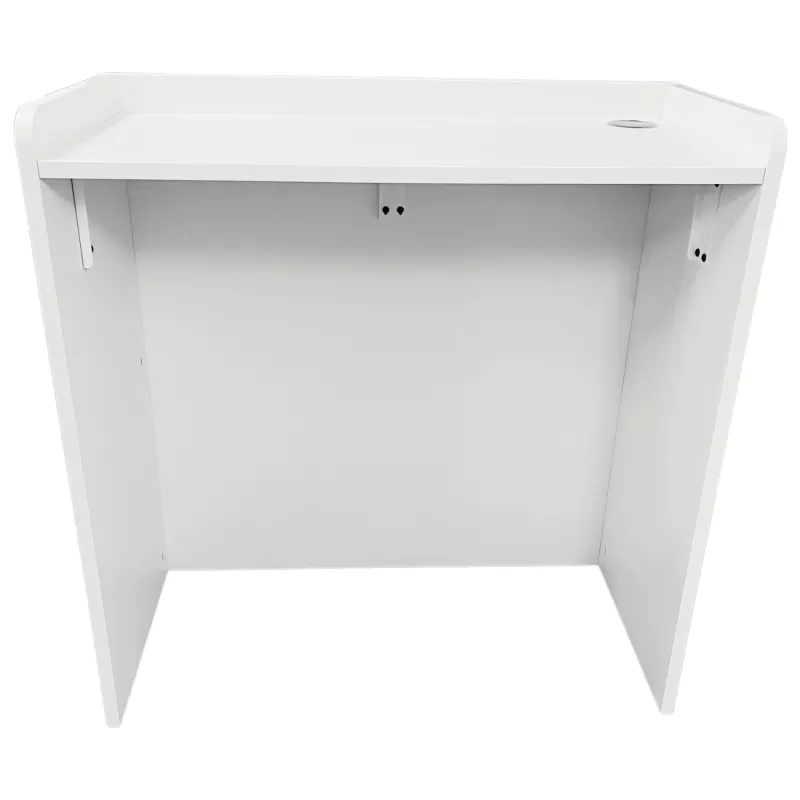 IMAGE│Comptoir d'accueil debout L 110 x p 50 x H 114 - Blanc