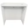 IMAGE│Comptoir d'accueil debout L 110 x p 50 x H 114 - Blanc