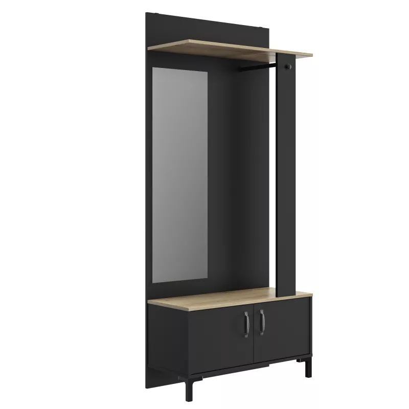 STORE│Meuble d'entrée 2 portes│81x37xh190 cm